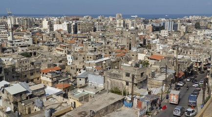 Tripoli city landscape. Lebanon