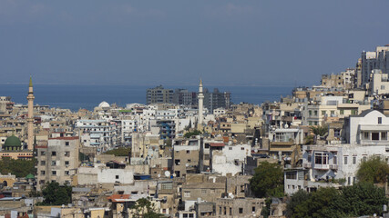 Fototapeta na wymiar Tripoli city landscape. Lebanon