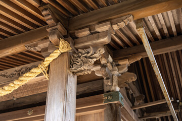 EOSRP.広島竹原市、神社の作りを確認。