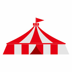 circus tent icon set, circus tent vector set sign symbol