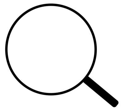 Loupe. Ic&ocirc;ne de recherche. Vecteur. 