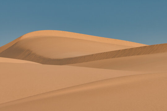 Imperial Sand dunes in Yuma Desert. © mdurson