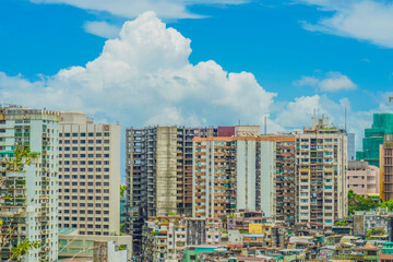 マカオのマンション（集合住宅）