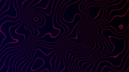 Fototapeta premium abstract colorful liner wavy background animation.