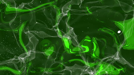 abstract fractal digital fantasy design. Realistic smoke on colorful background. Computer graphic.