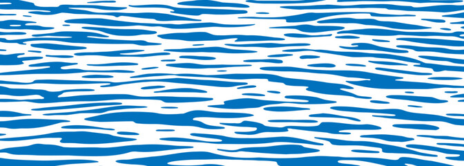 Background with waves on a water surface - obrazy, fototapety, plakaty