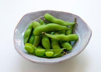 枝豆のおつまみ　白背