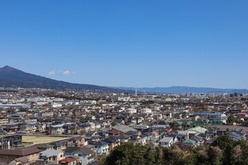 富士市の街並み（静岡県富士市）