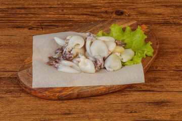 Raw seafood - cuttlefish for cooking