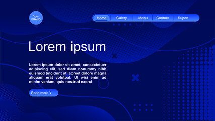 nice dark blue color illustration vector background for homepage. eps file 10