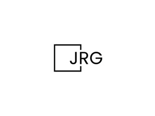 Fototapeta premium JRG letter initial logo design vector illustration
