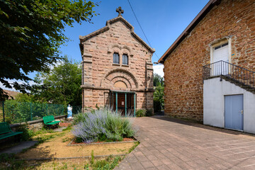 Fototapeta premium Quartier Déchelette, Amplepuis, France