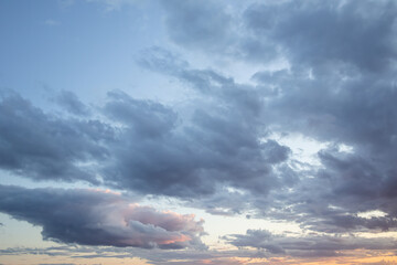 Obraz premium sky dark storm clouds background