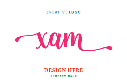 XAM lettering logo is simple, easy to understand and authoritative