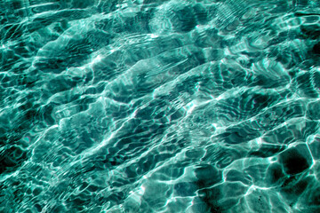Abstract images of waves on the water surface. Top view of the waves on the sea surface. Close-up of the structure of the waves.