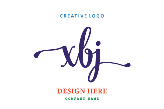 XBJ lettering logo is simple, easy to understand and authoritative