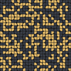 Abstract Geometric Pattern generative computational art illustration