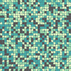 Abstract Geometric Pattern generative computational art illustration