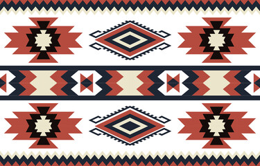Ethnic pattern Aztec design. Seamless folk pattern design. vector illustration. 