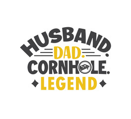 Husband Dad Cornhole Legend, Cornhole Player Svg, Cornhole game svg, Cornhole Star svg, Cornhole King, Cornhole Queen, Cornhole Team svg, Cornhole T shirt Designs Bundle, Cornhole board s