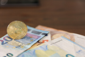 Bitcon cryptocurrency digital wallet currency exchange