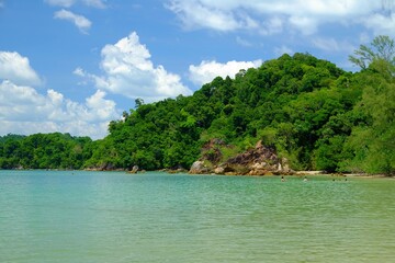 tropical sea of Koh Phayam Island, Thailand