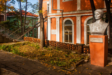 Fototapeta na wymiar Paseando por Plovdiv, en la provincia de Sofia, Bulgaria.