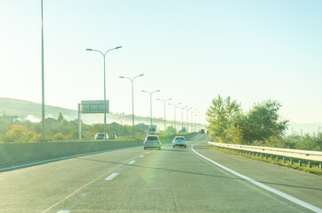 Main highway West-East in Georgia, S1
