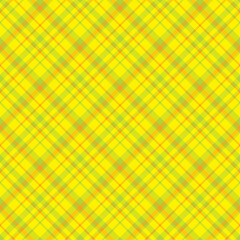 Plaid seamless pattern. Vector background of textile ornament. Flat fabric design.