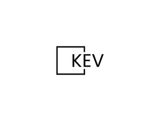 Obraz premium KEV letter initial logo design vector illustration