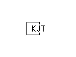 KJT letter initial logo design vector illustration