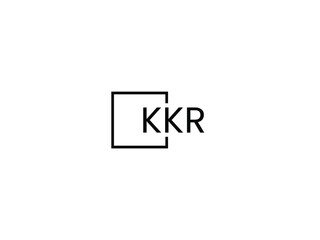 Obraz premium KKR letter initial logo design vector illustration