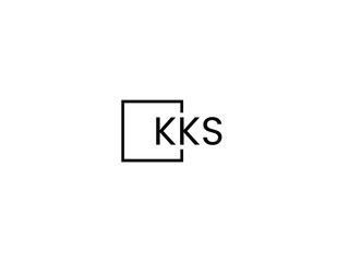 Fototapeta premium KKS letter initial logo design vector illustration