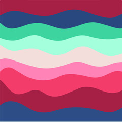 Colorful Abstract Background. Social Media Post. Vector Illustration.