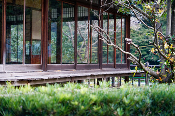 Fototapeta na wymiar 日本の家の縁側