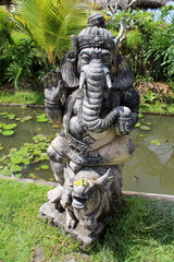 Statue of the god Ganesh in Bali / Indonesia
