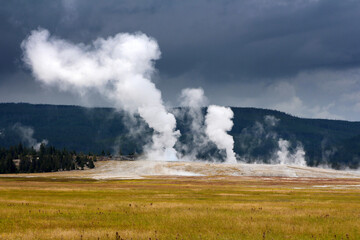 Yellowstone National Park - Geothermal activity