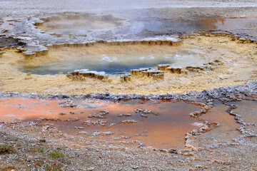 Yellowstone National Park - Hot spring	