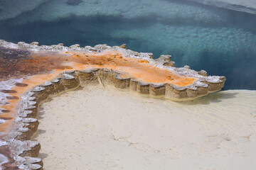 Yellowstone National Park - Hot spring	