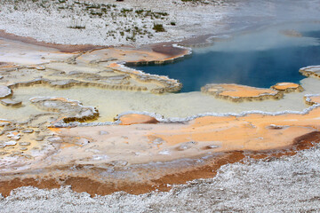 Yellowstone National Park - Hot spring	