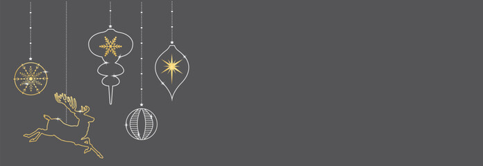 Holidays cards with Christmas motif, snowflakes, gold ornament snow frames and  isolated background. Winter vector set templates