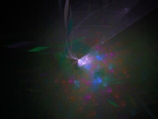 Imaginatory fractal abstract background Image