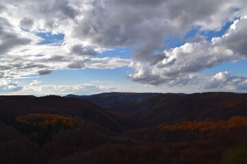 The view of Autumn in Aomori, Japan