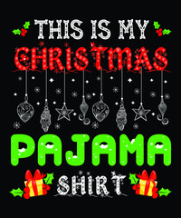 Christmas typography lettering