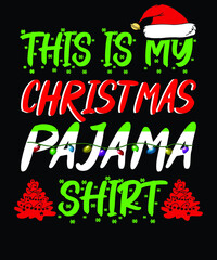 Christmas typography lettering