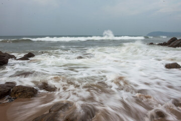 Longexposure Silky waves
#dolphinsnose,  #visakhapatnam #ocen #waves 