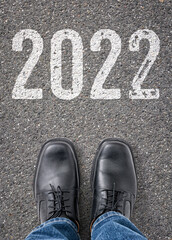 Text on the floor - 2022