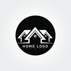 Home Logo design. real estate logo, perfect for company, property, and individual.
