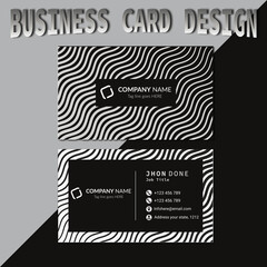 professional business card design, Minimalist luxury modern business card, unique business card, Fitness trainner Business card