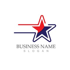 Obraz premium Star icon Template